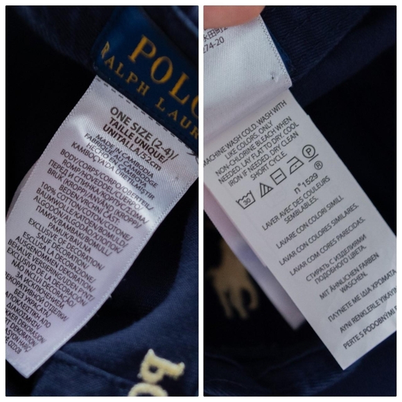 Polo by Ralph Lauren Dark Blue Hat - Picture 6 of 8